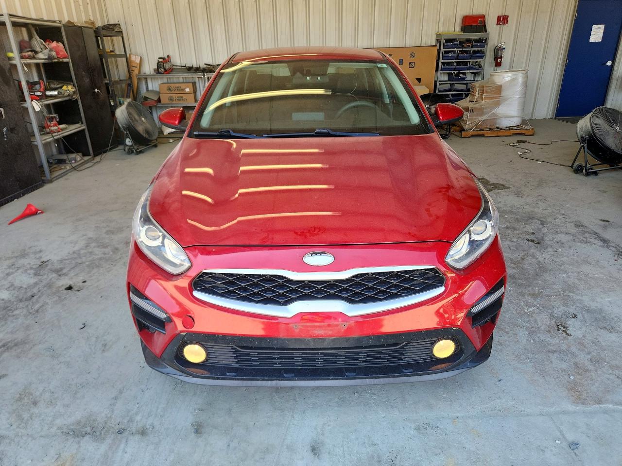 2019 Kia Forte Lxs Red vin: 3KPF24AD2KE048249