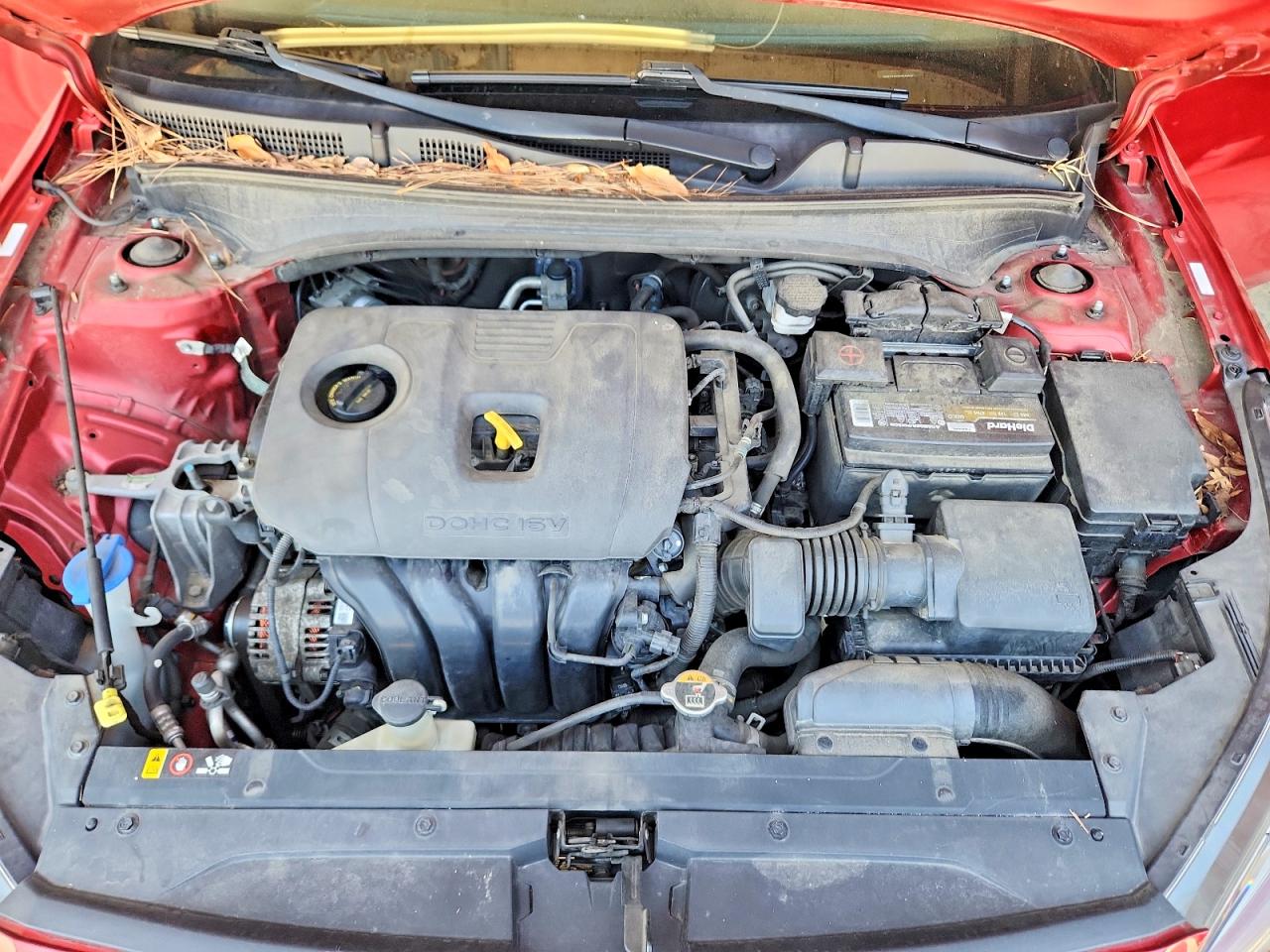 2019 Kia Forte Lxs Red vin: 3KPF24AD2KE048249