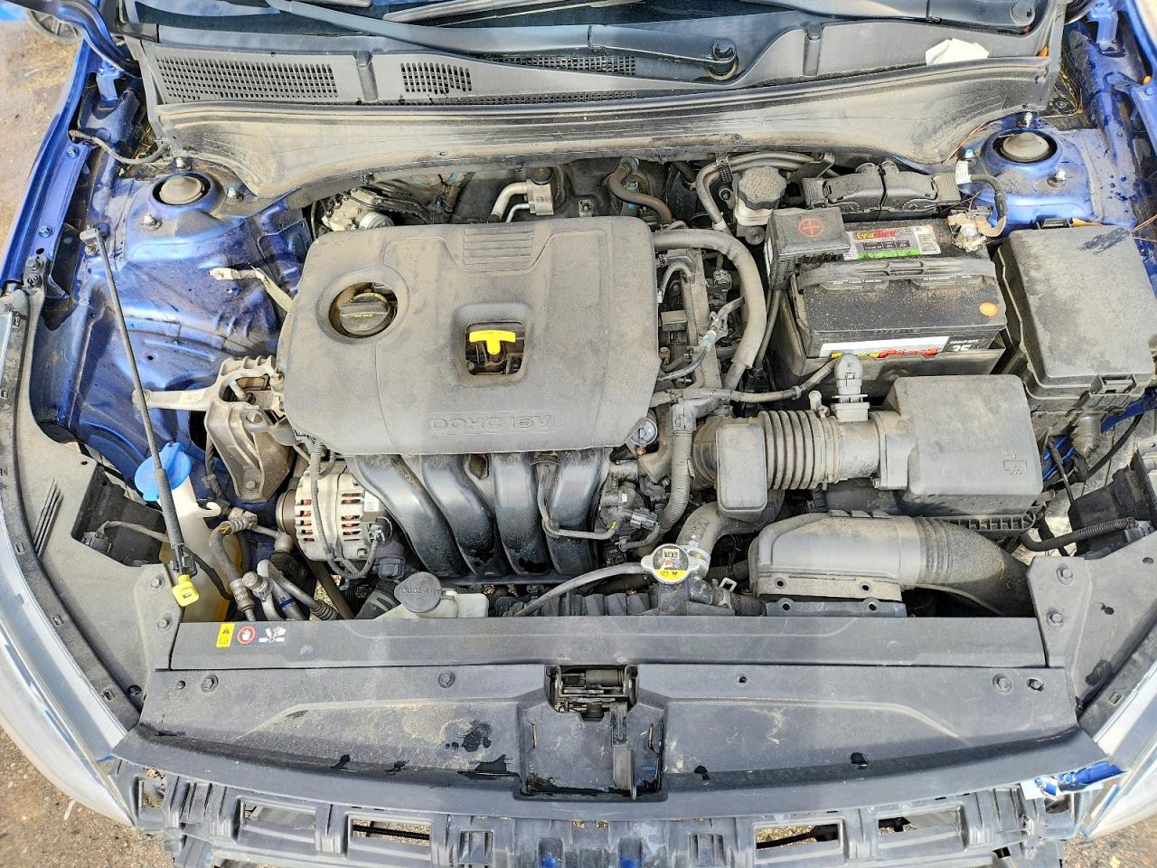 2019 Kia Forte Lxs Blue vin: 3KPF24AD2KE050129