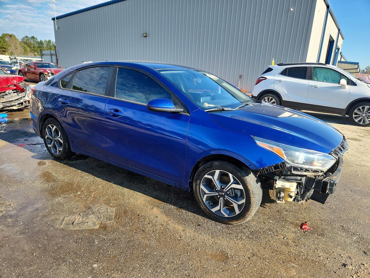 2019 Kia Forte Lxs Blue vin: 3KPF24AD2KE050129