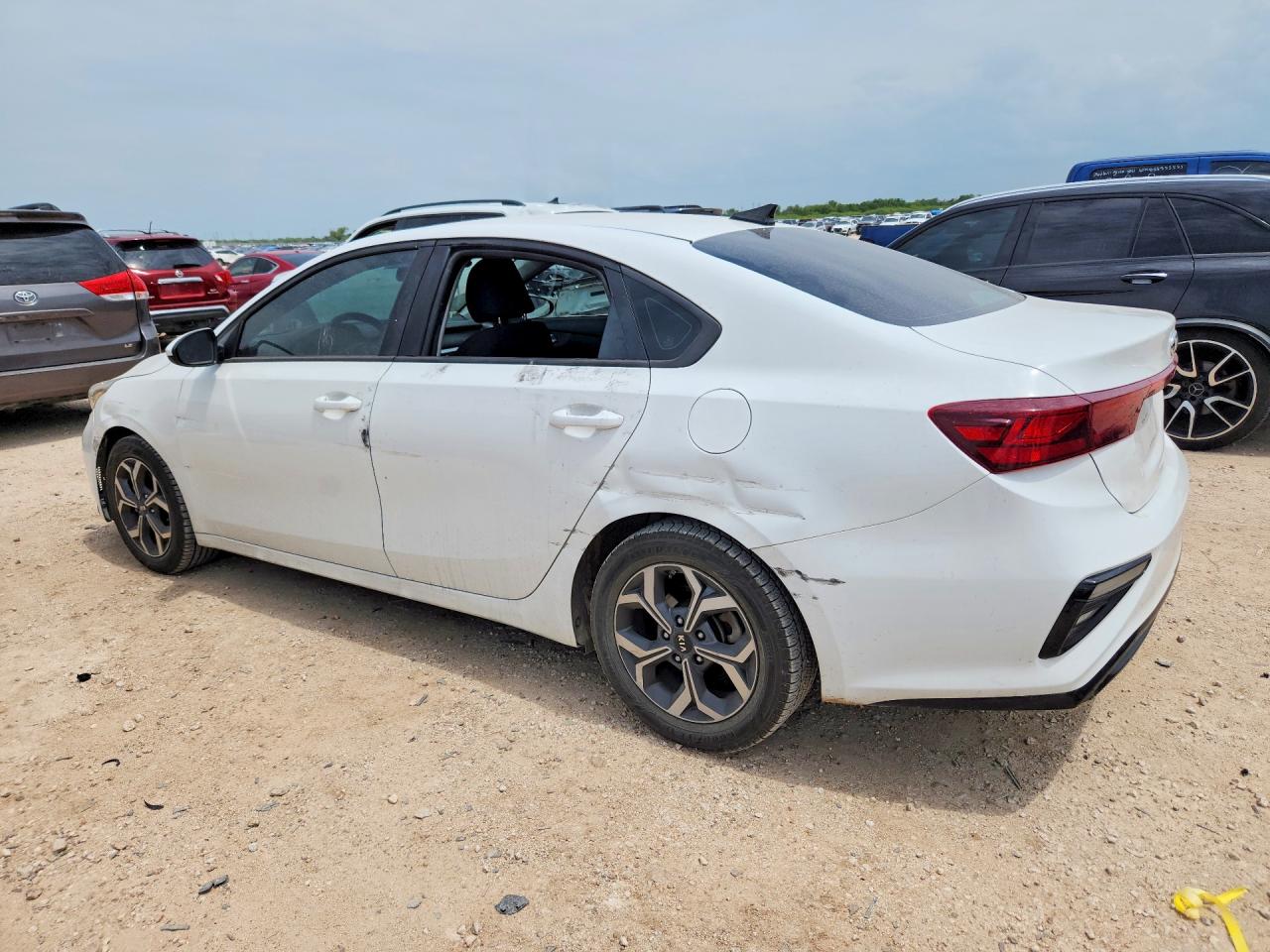 2020 Kia Forte Lxs White vin: 3KPF24AD2LE219129