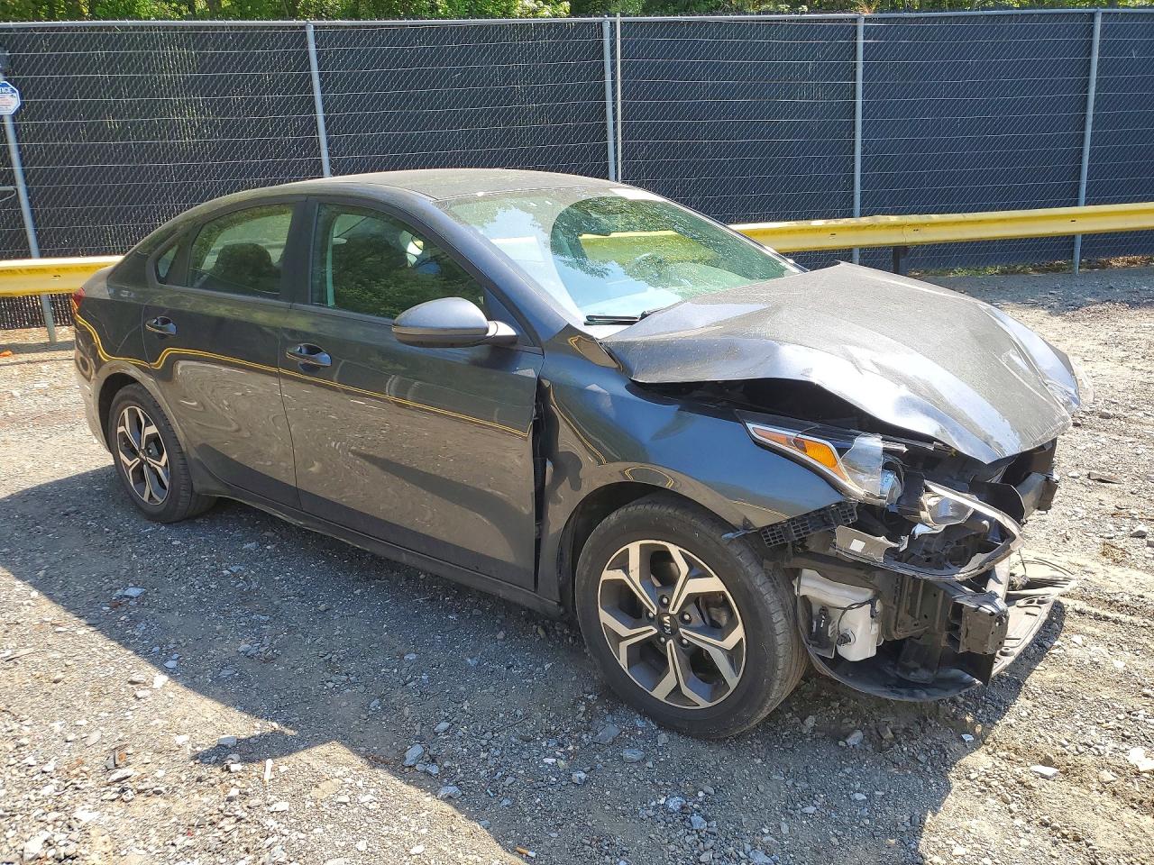2020 Kia Forte Lxs Gray vin: 3KPF24AD2LE259453