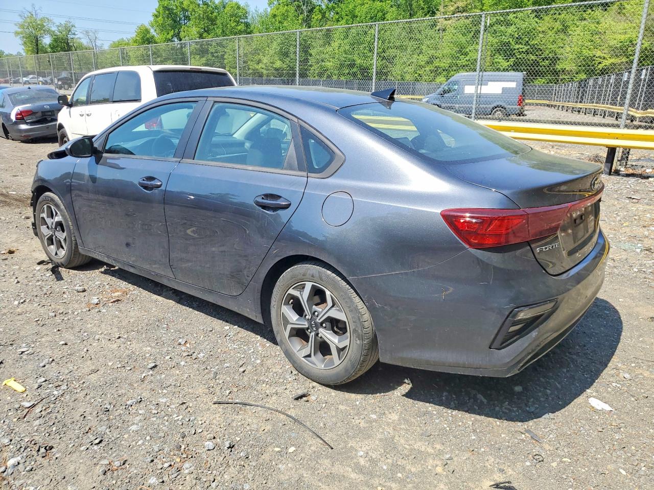2020 Kia Forte Lxs Gray vin: 3KPF24AD2LE259453