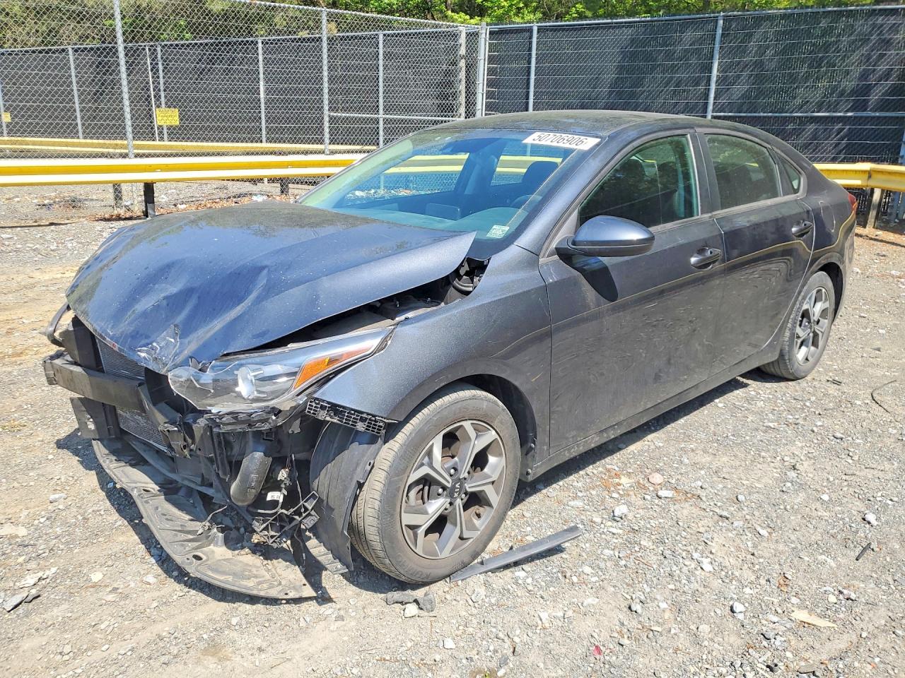2020 Kia Forte Lxs Gray vin: 3KPF24AD2LE259453