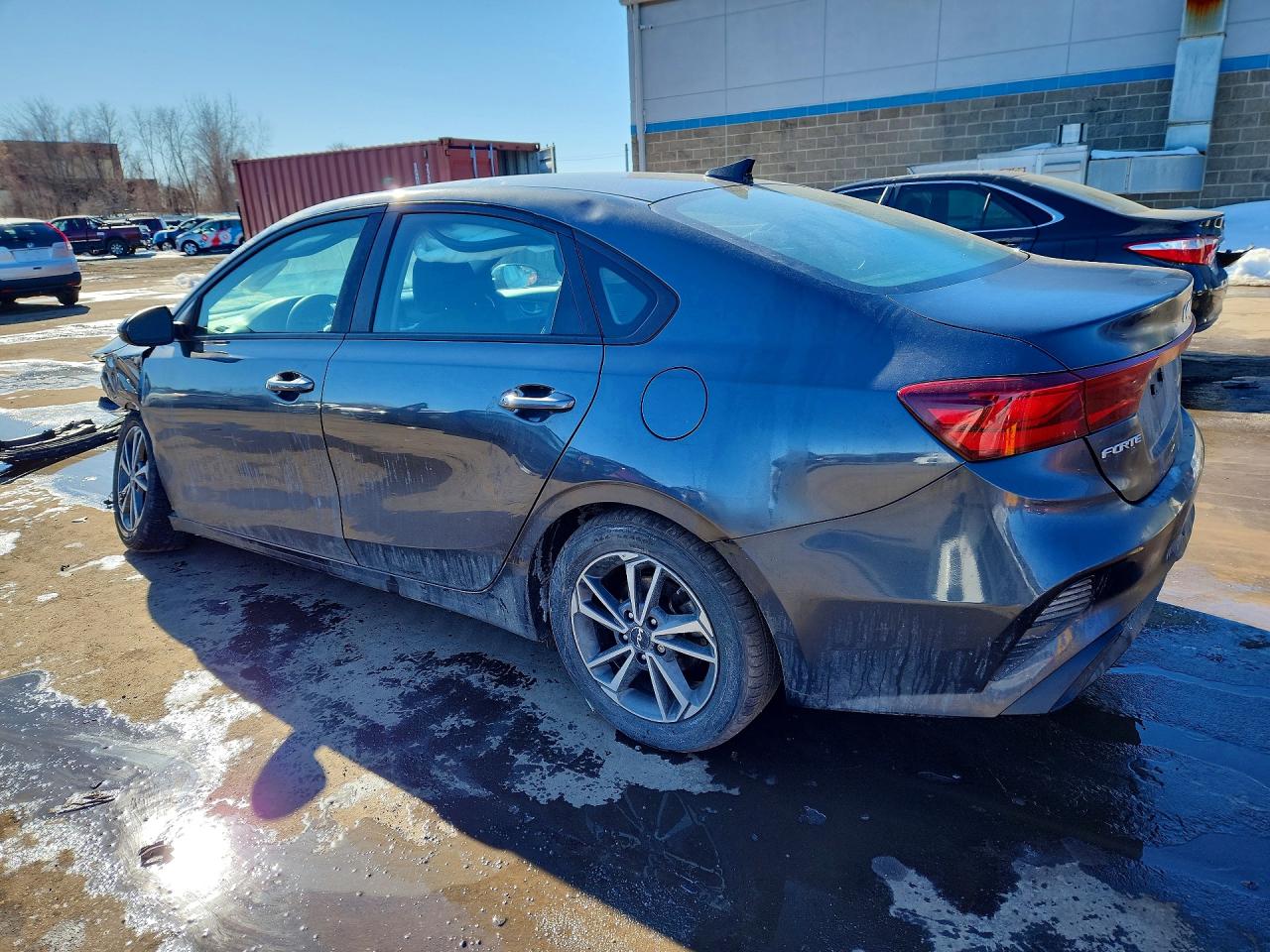 2023 Kia Forte Lxs Gray vin: 3KPF24AD2PE558396