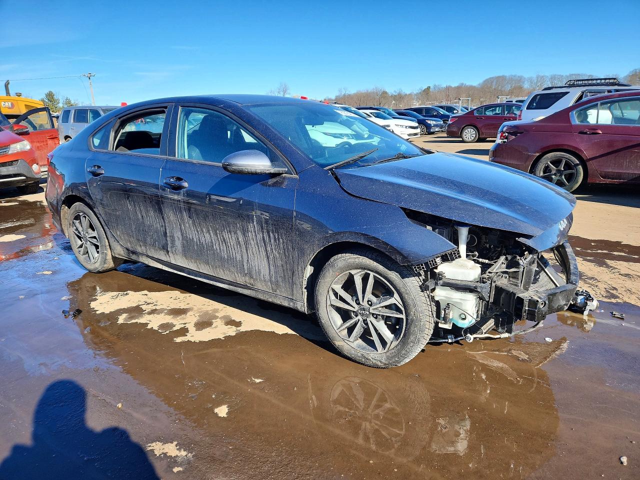 2023 Kia Forte Lxs Gray vin: 3KPF24AD2PE558396
