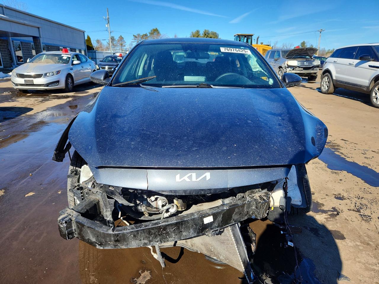 2023 Kia Forte Lxs Gray vin: 3KPF24AD2PE558396