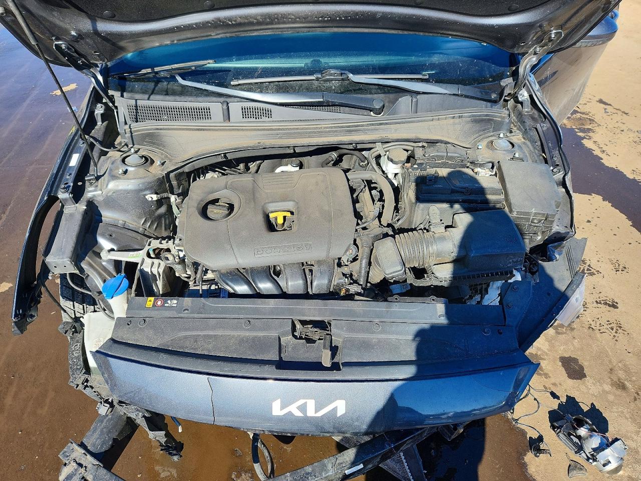 2023 Kia Forte Lxs Gray vin: 3KPF24AD2PE558396
