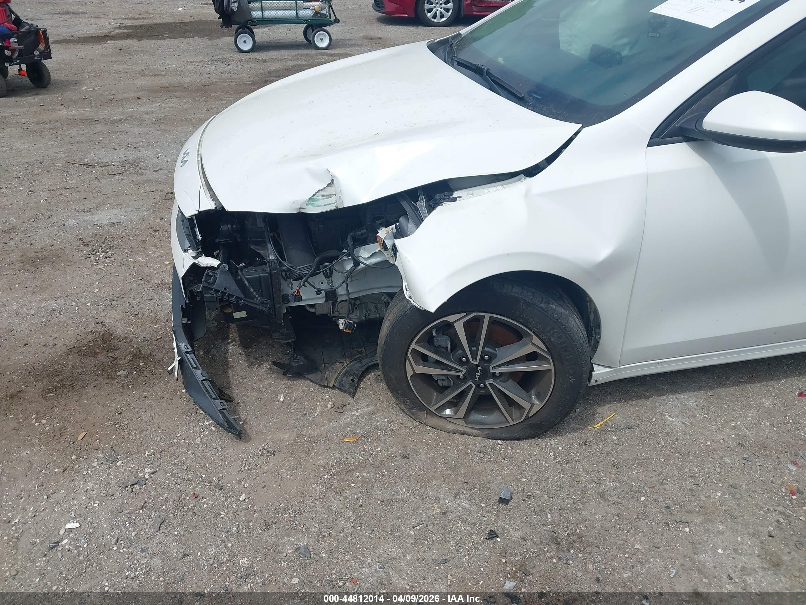 2023 Kia Forte Lxs White vin: 3KPF24AD2PE577661