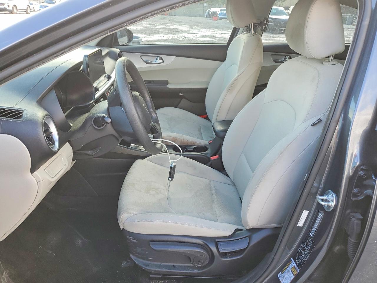 2023 Kia Forte Lxs Gray vin: 3KPF24AD2PE655193