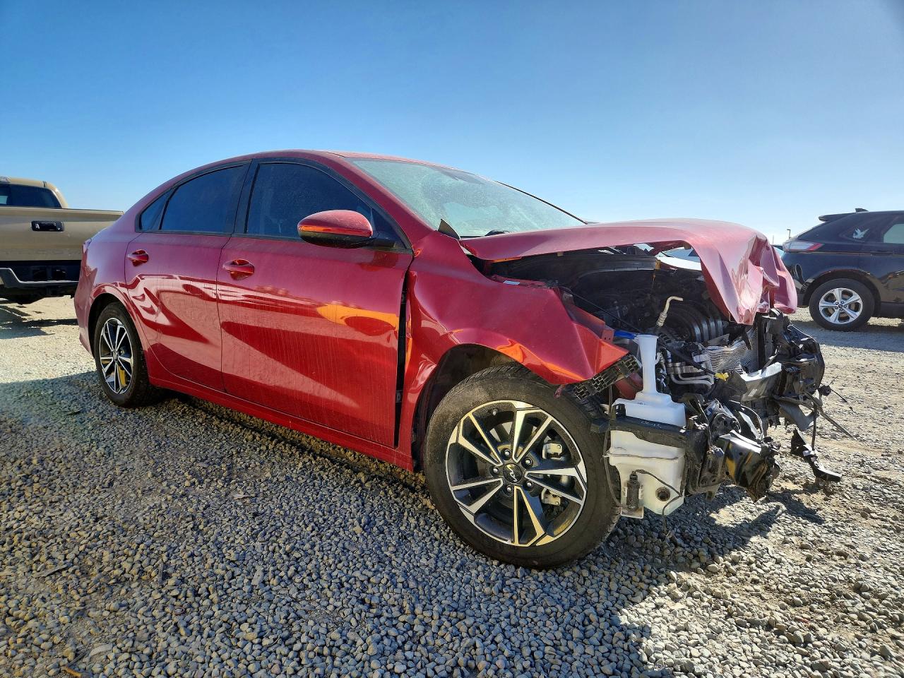 2023 Kia Forte Lxs Red vin: 3KPF24AD2PE682393