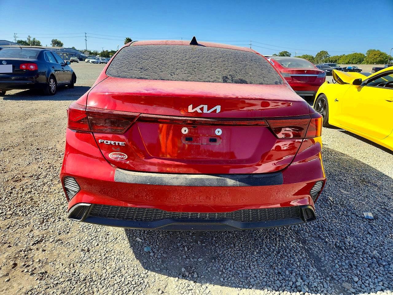 2023 Kia Forte Lxs Red vin: 3KPF24AD2PE682393