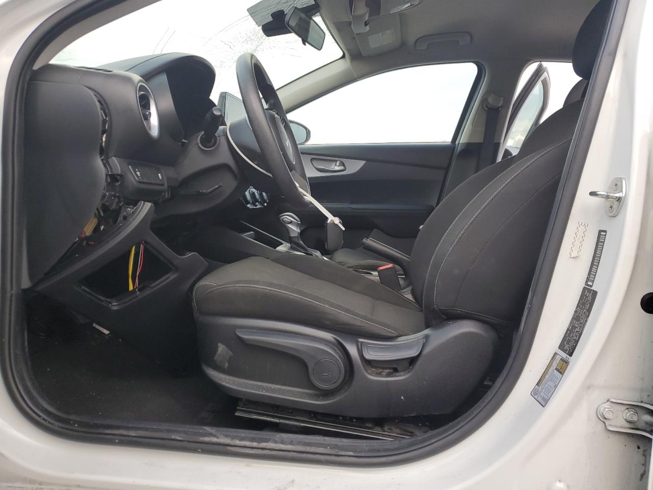 2023 Kia Forte Lx White vin: 3KPF24AD2PE690736