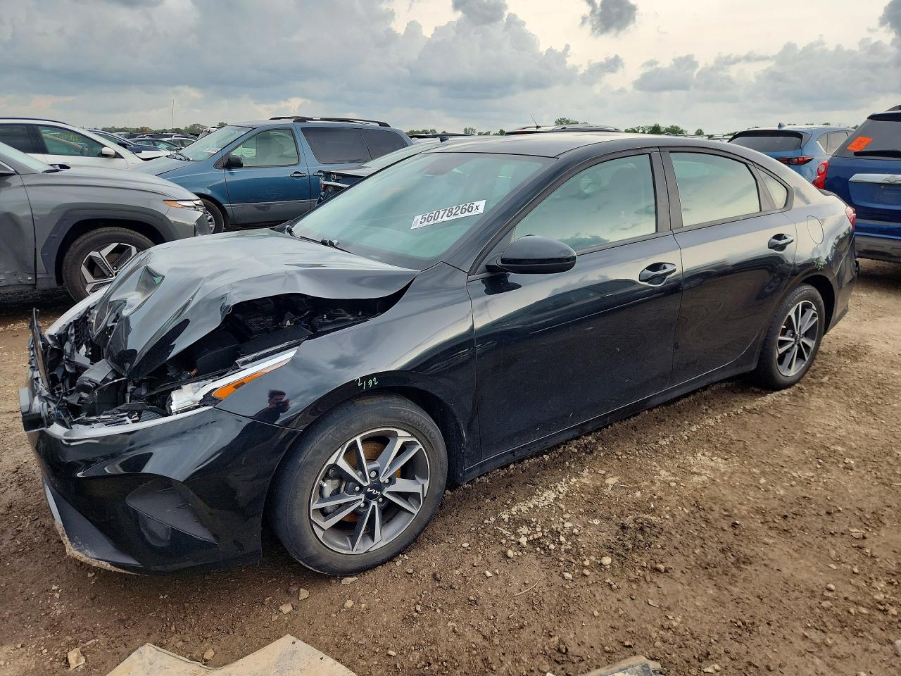 2024 Kia Forte Lxs Black vin: 3KPF24AD2RE714715