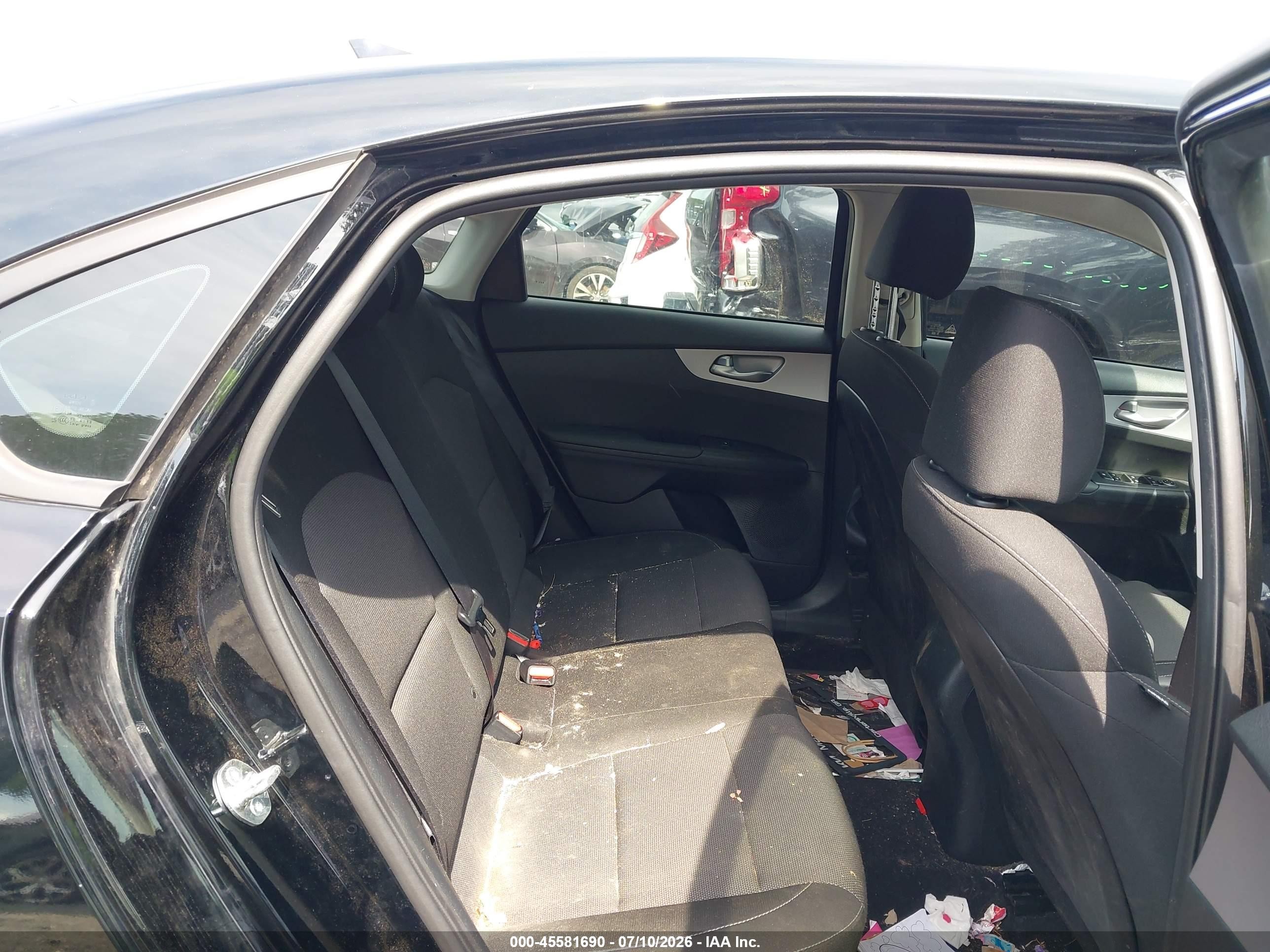 2024 Kia Forte Lx Black vin: 3KPF24AD2RE787521