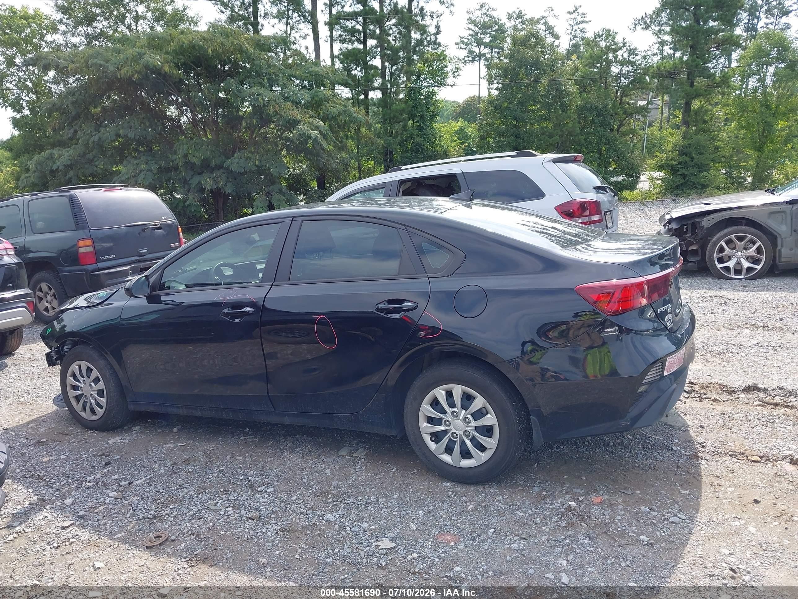 2024 Kia Forte Lx Black vin: 3KPF24AD2RE787521