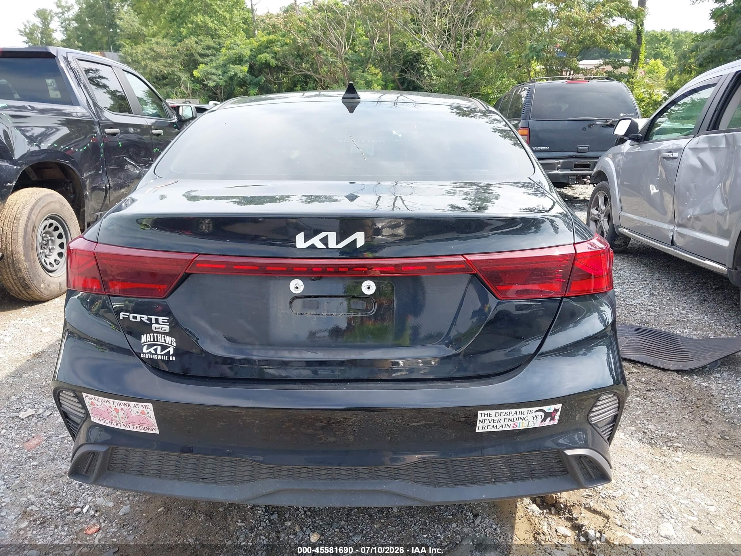 2024 Kia Forte Lx Black vin: 3KPF24AD2RE787521