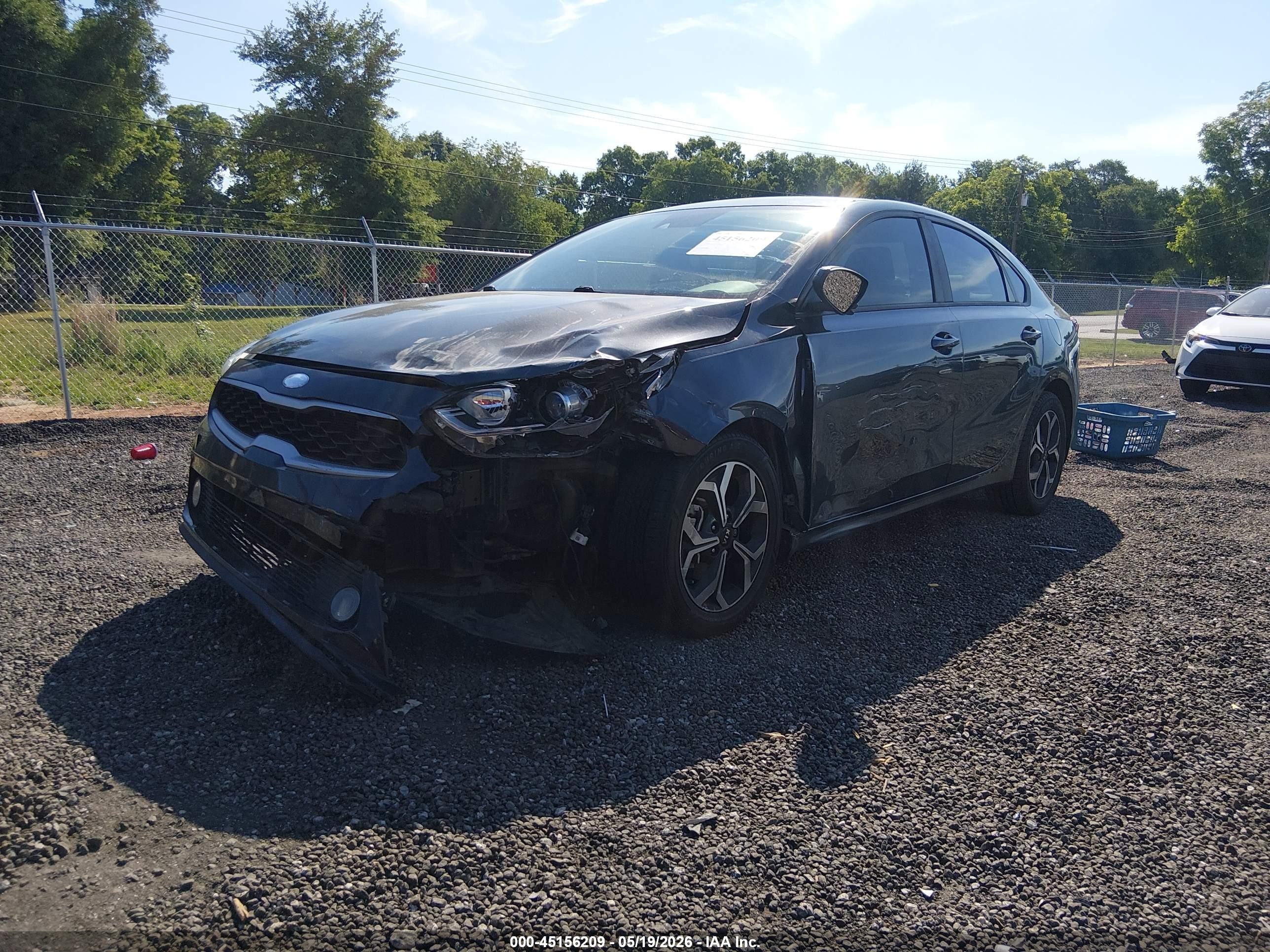 2019 Kia Forte Lxs Gray vin: 3KPF24AD3KE014725