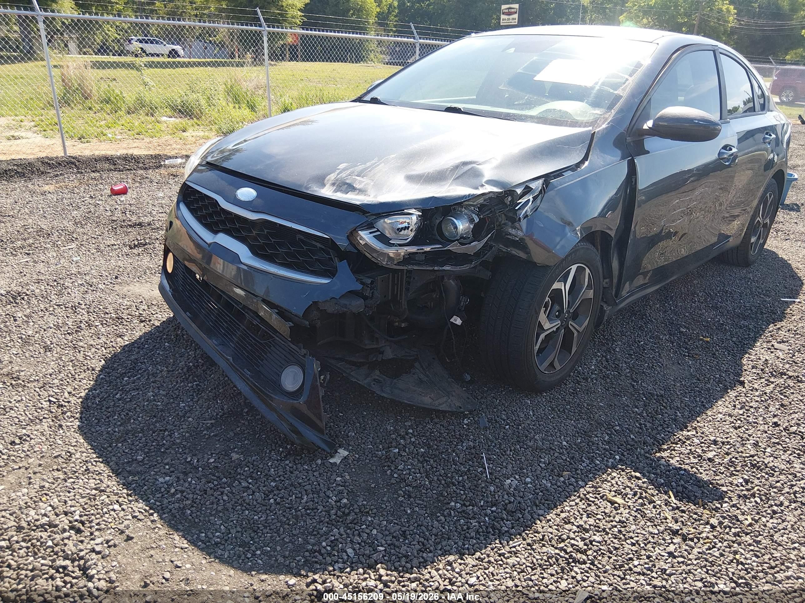 2019 Kia Forte Lxs Gray vin: 3KPF24AD3KE014725