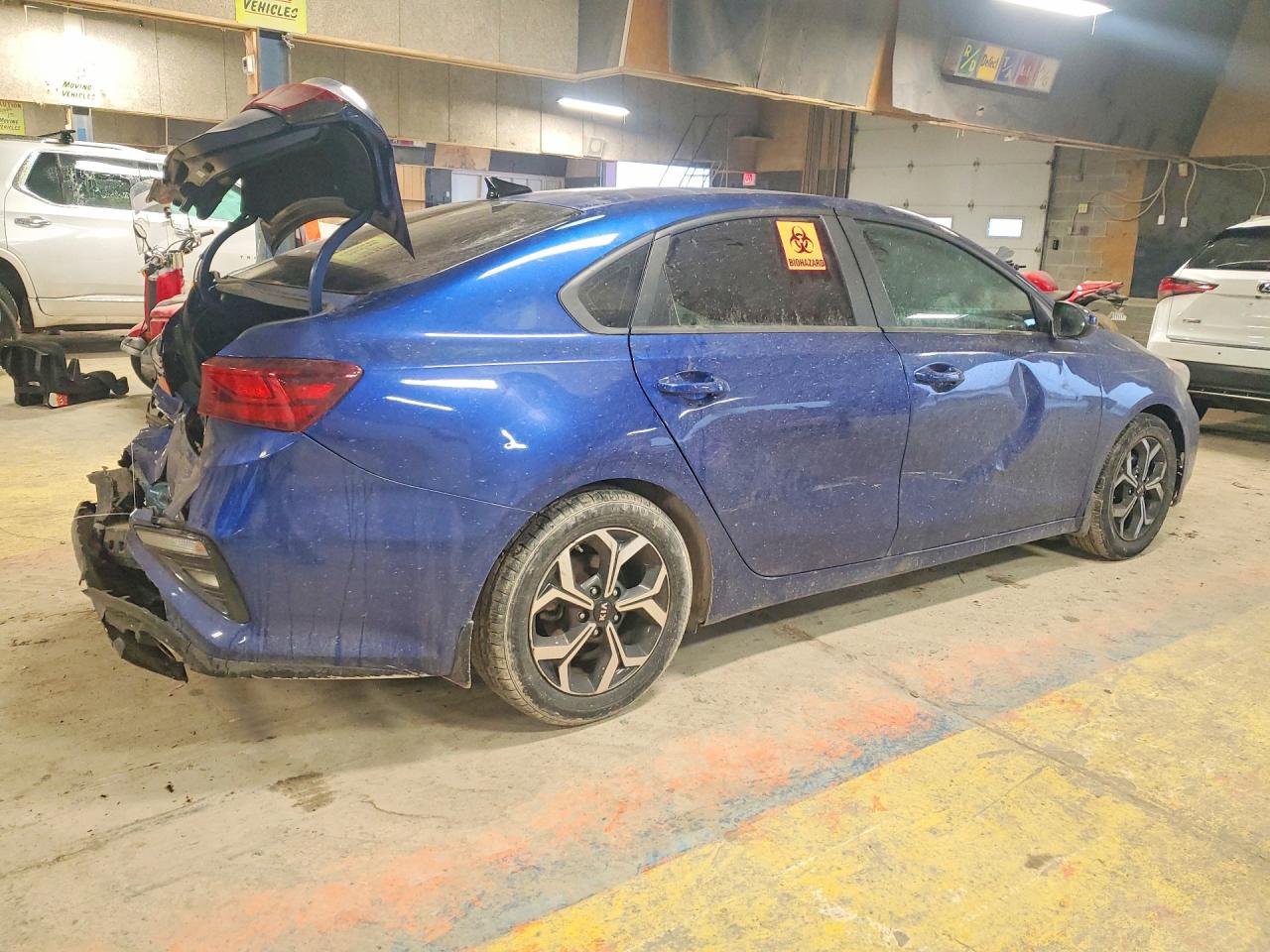2019 Kia Forte Lxs Синий vin: 3KPF24AD3KE016300