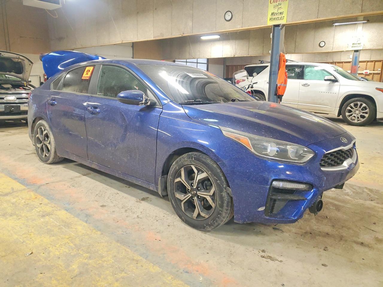 2019 Kia Forte Lxs Синий vin: 3KPF24AD3KE016300