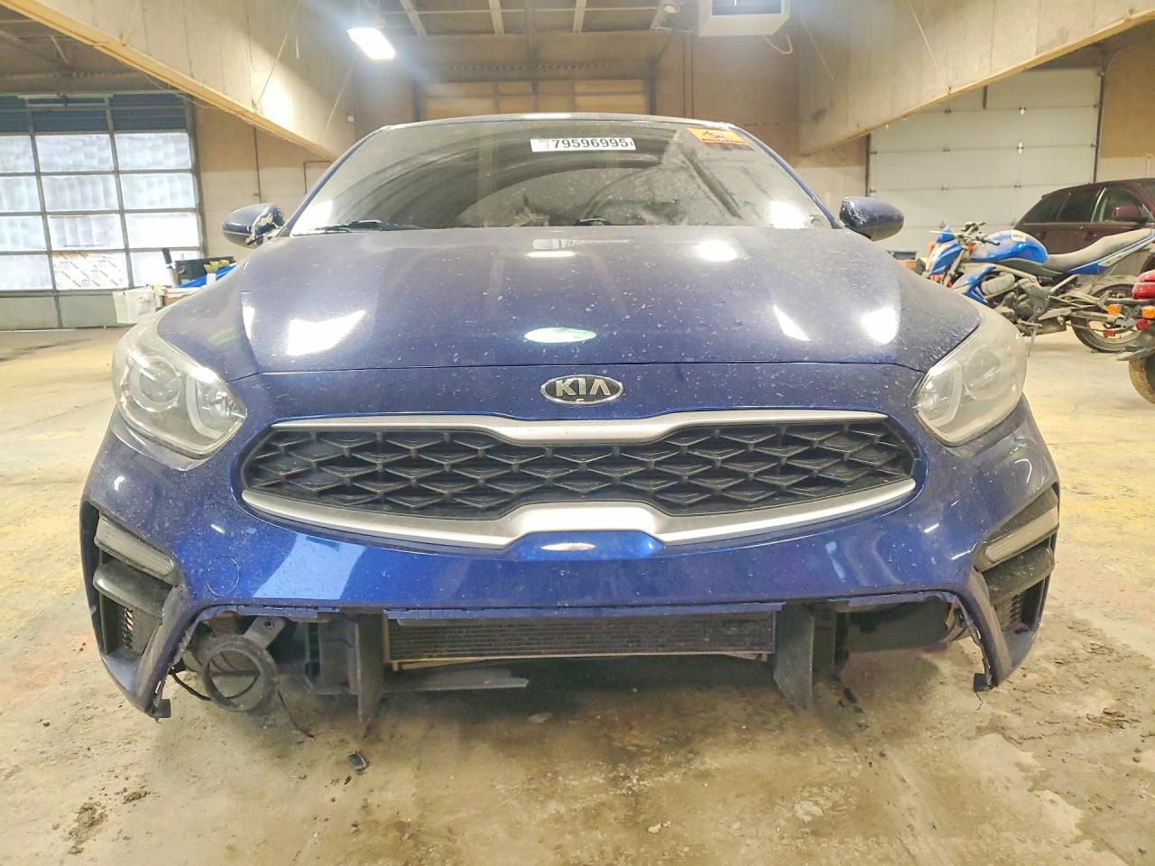 2019 Kia Forte Lxs Синий vin: 3KPF24AD3KE016300