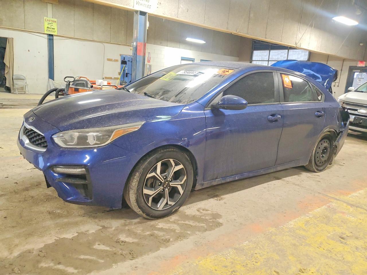 2019 Kia Forte Lxs Синий vin: 3KPF24AD3KE016300
