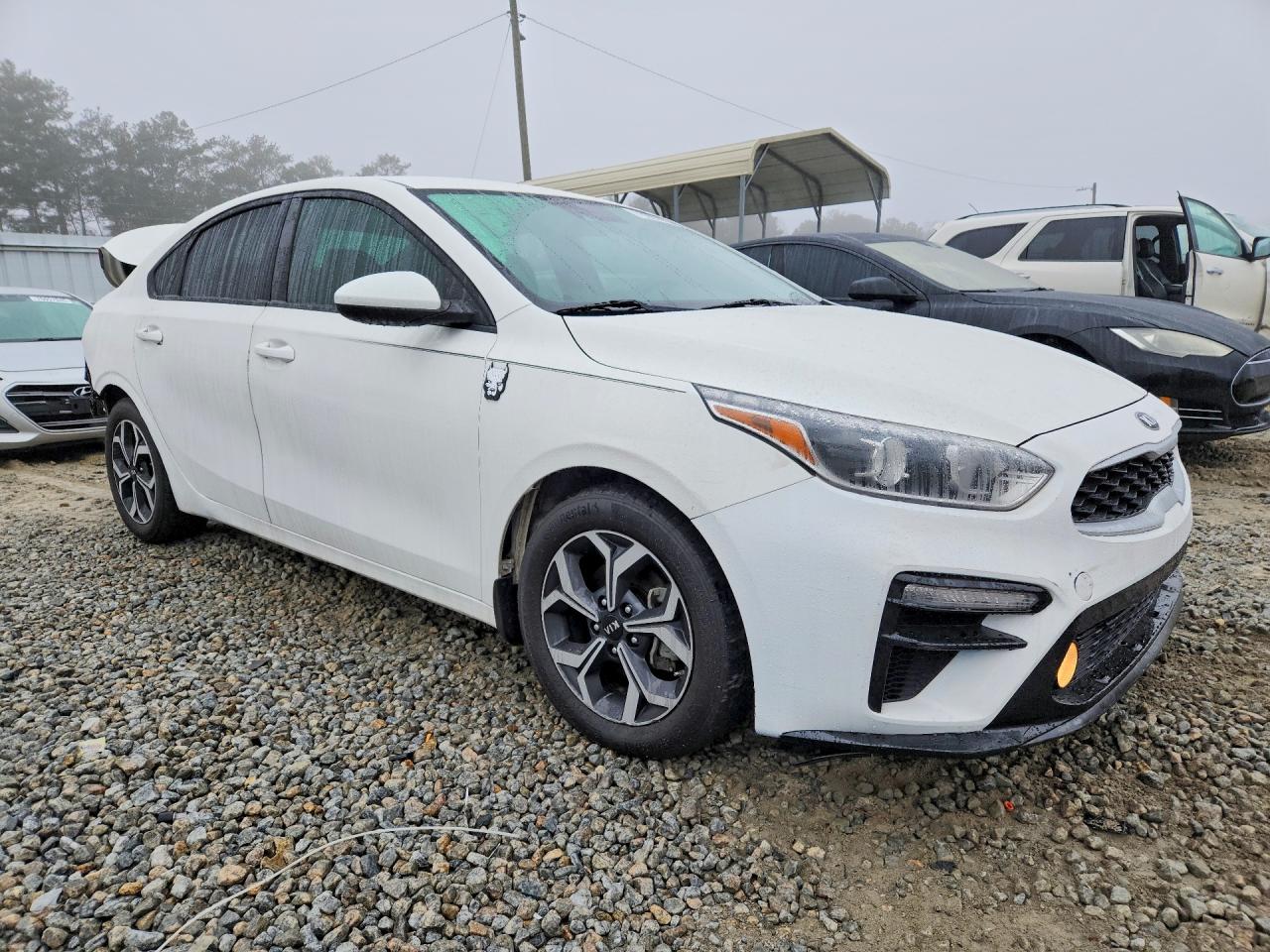 2019 Kia Forte Lxs Белый vin: 3KPF24AD3KE078649