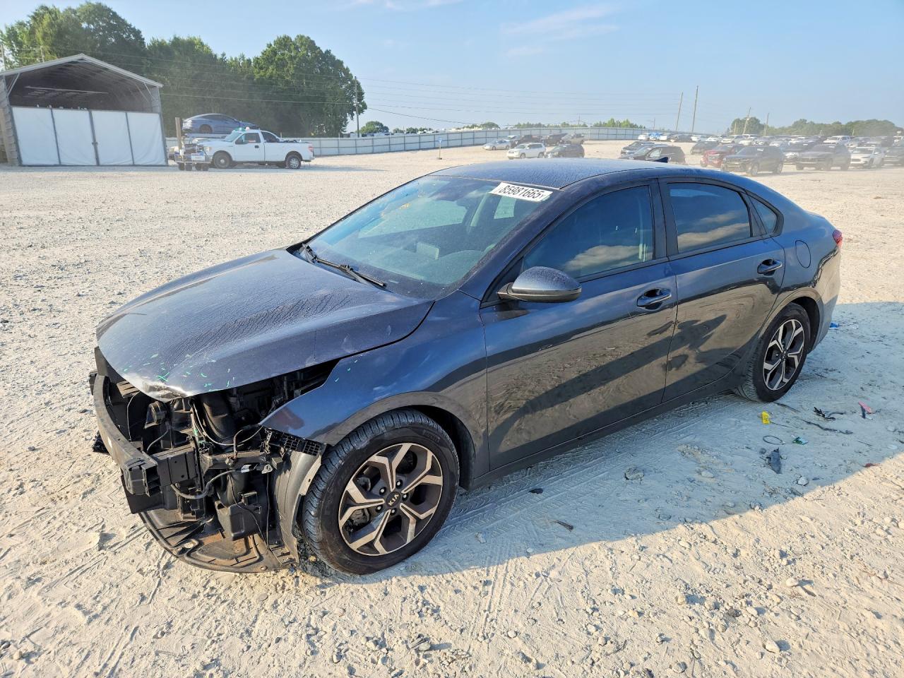 2020 Kia Forte Черный vin: 3KPF24AD3LE252396