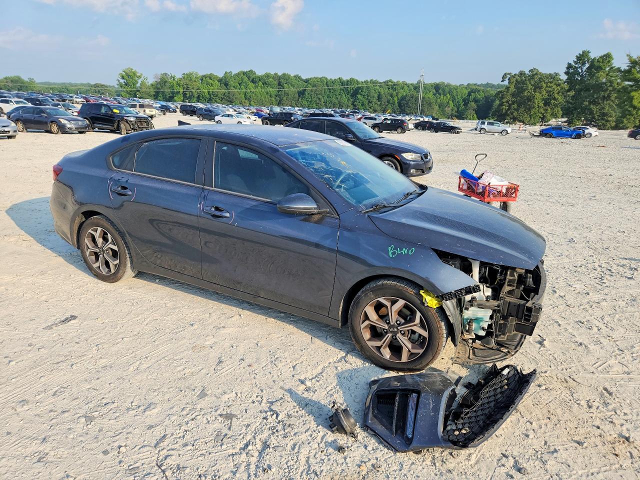 2020 Kia Forte Black vin: 3KPF24AD3LE252396