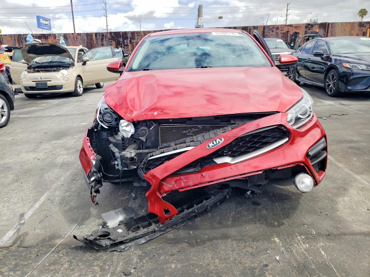 2021 Kia Forte Lxs Red vin: 3KPF24AD3ME330015
