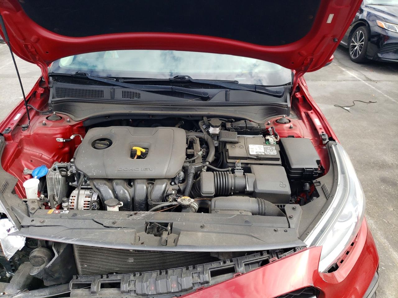2021 Kia Forte Lxs Red vin: 3KPF24AD3ME330015