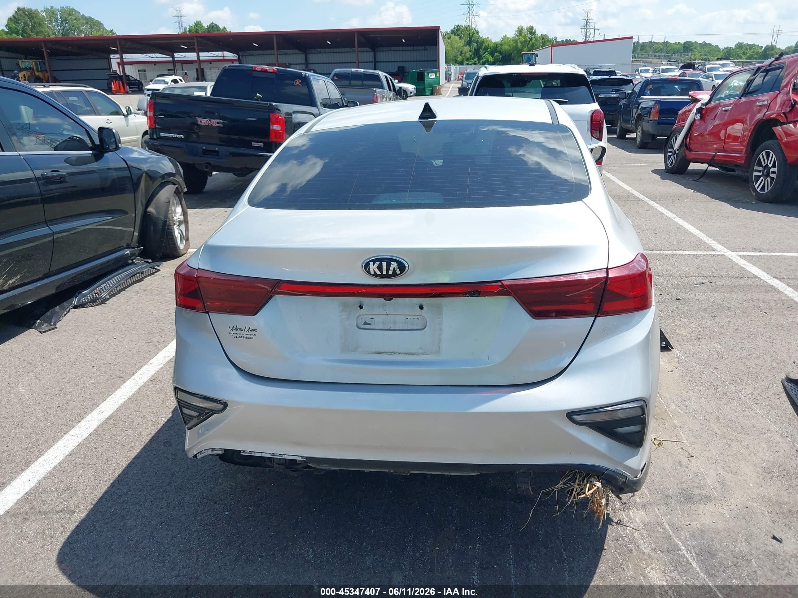 2021 Kia Forte Lxs Gray vin: 3KPF24AD3ME334503