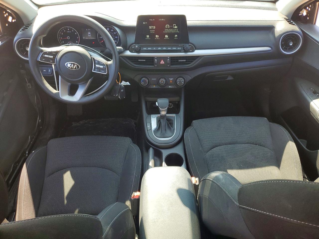 2021 Kia Forte Fe Charcoal vin: 3KPF24AD3ME350006