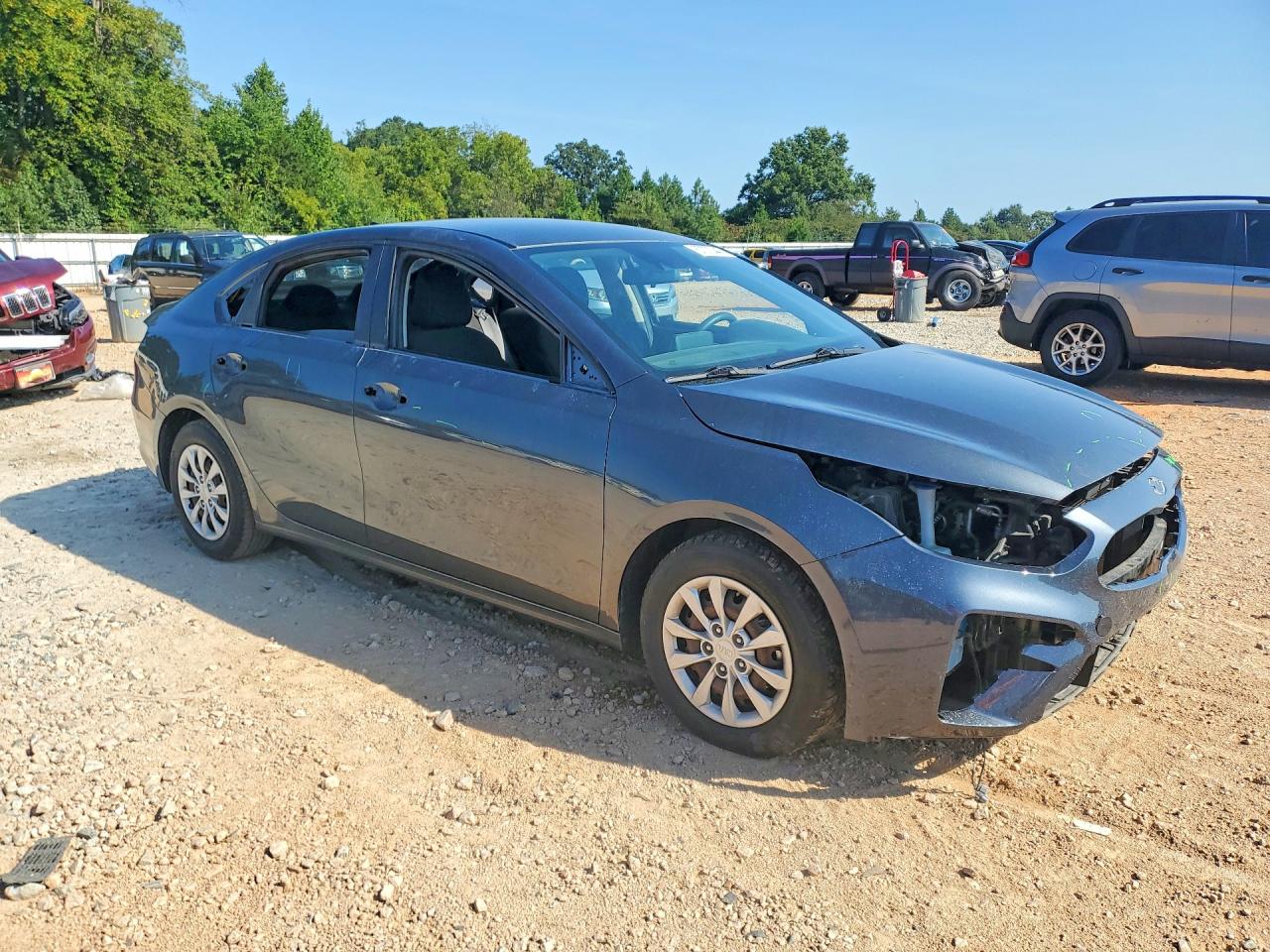 2021 Kia Forte Fe Charcoal vin: 3KPF24AD3ME350006