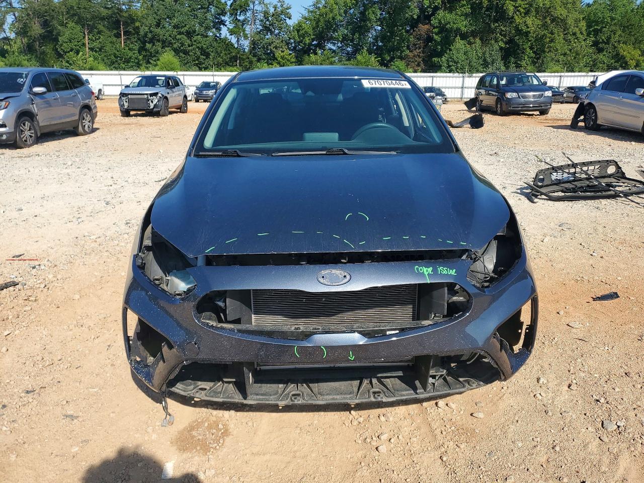 2021 Kia Forte Fe Charcoal vin: 3KPF24AD3ME350006