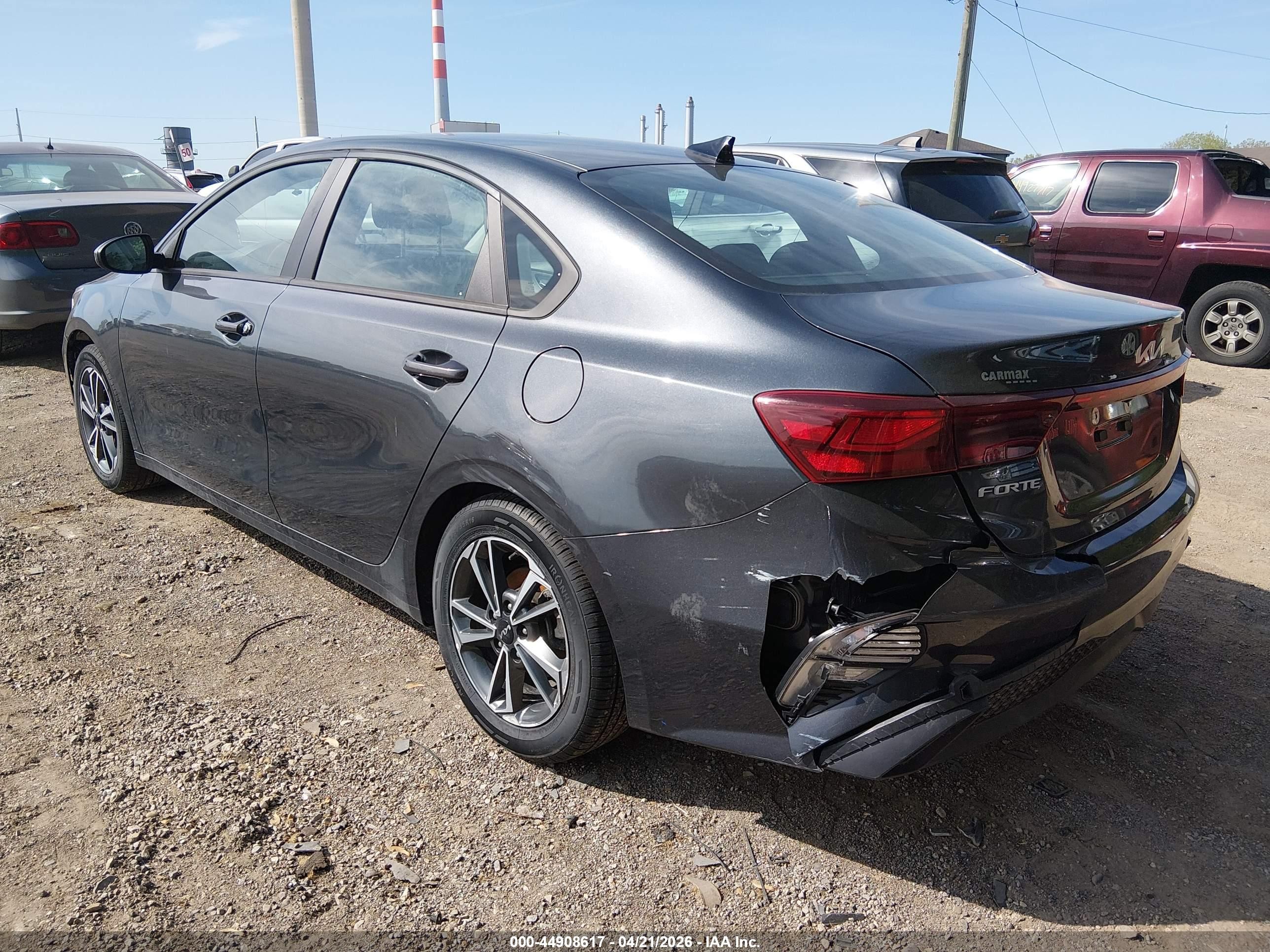 2023 Kia Forte Lxs Gray vin: 3KPF24AD3PE576972