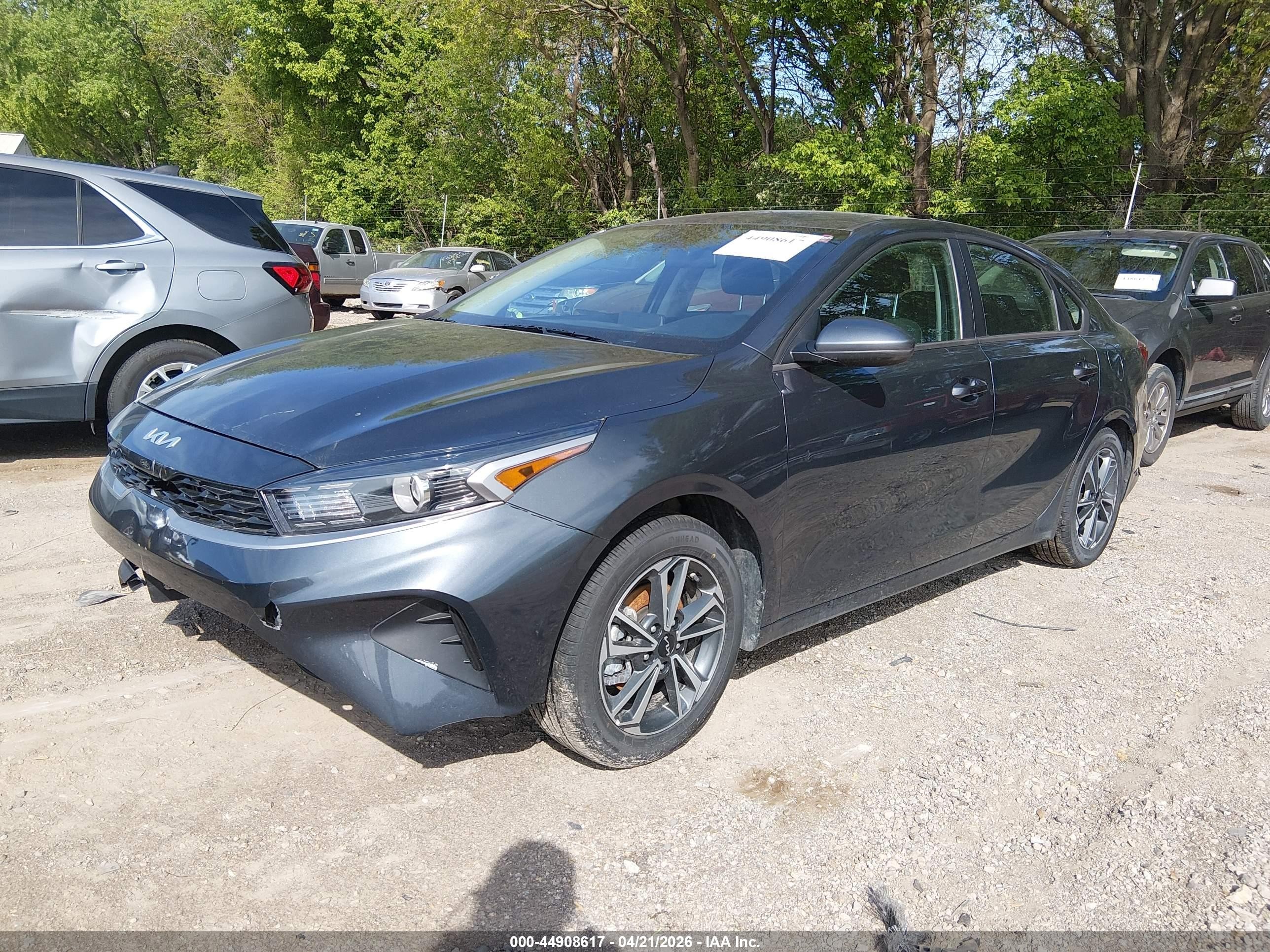 2023 Kia Forte Lxs Gray vin: 3KPF24AD3PE576972
