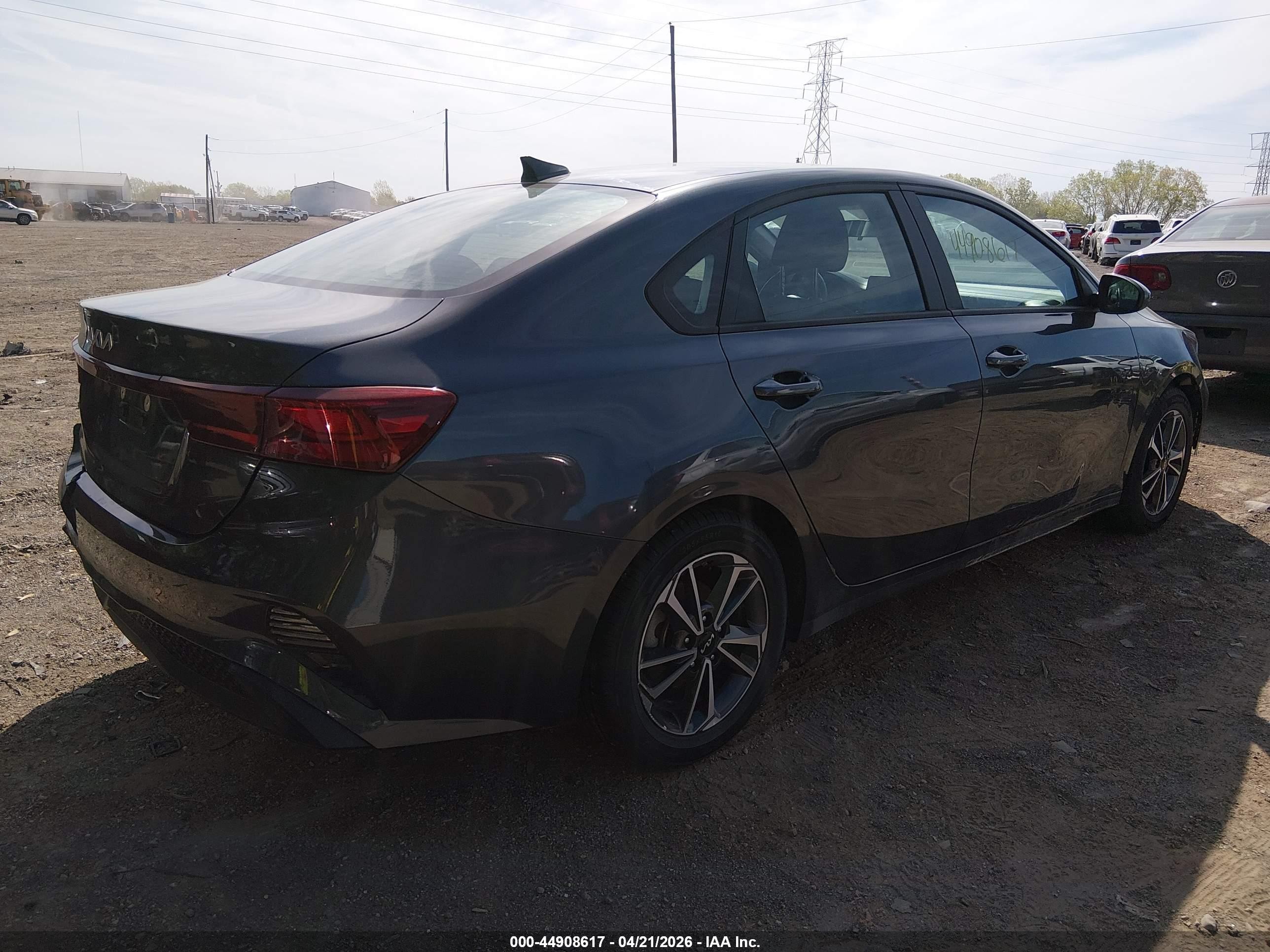 2023 Kia Forte Lxs Gray vin: 3KPF24AD3PE576972