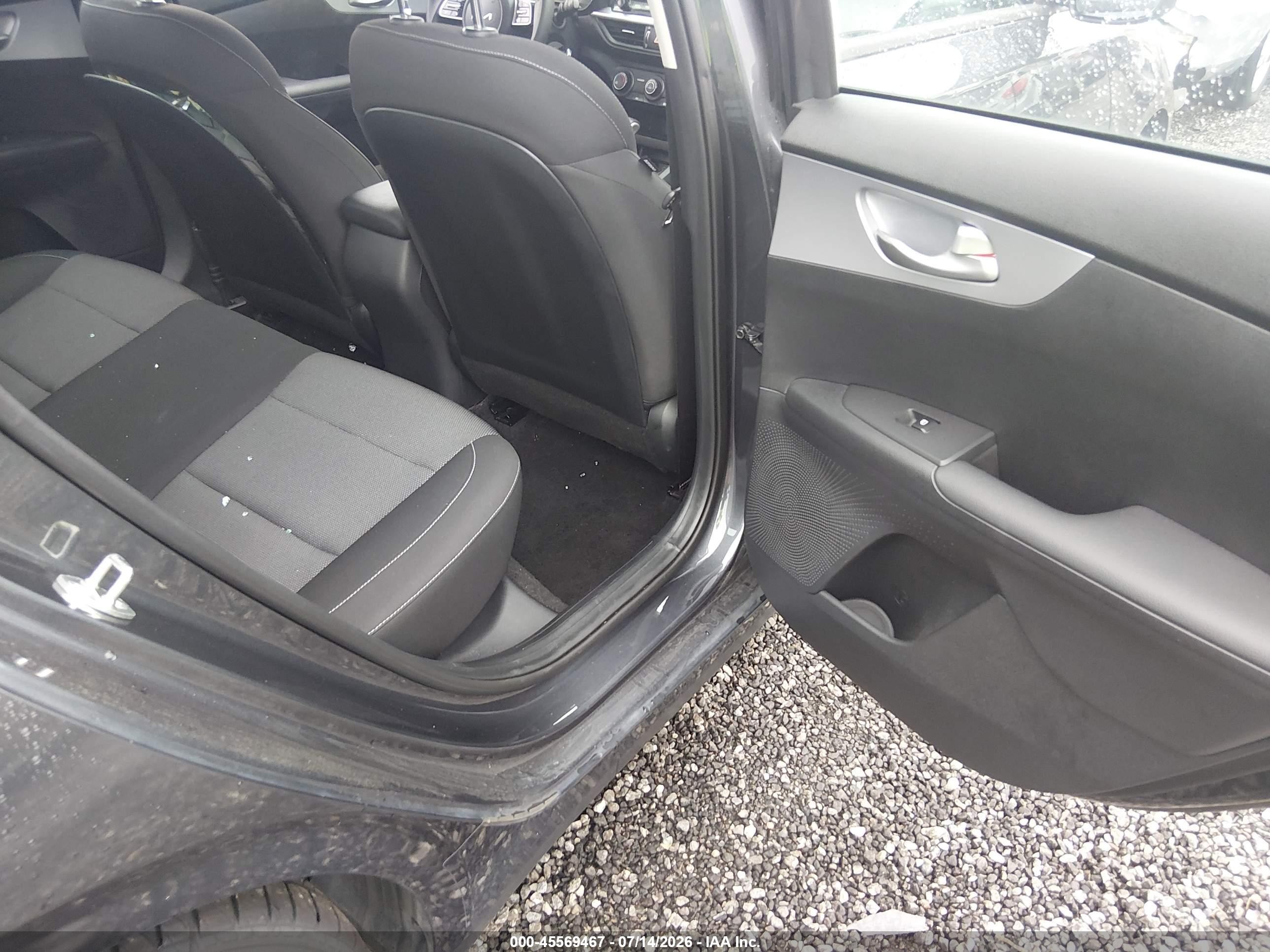 2023 Kia Forte Lx Gray vin: 3KPF24AD3PE685772