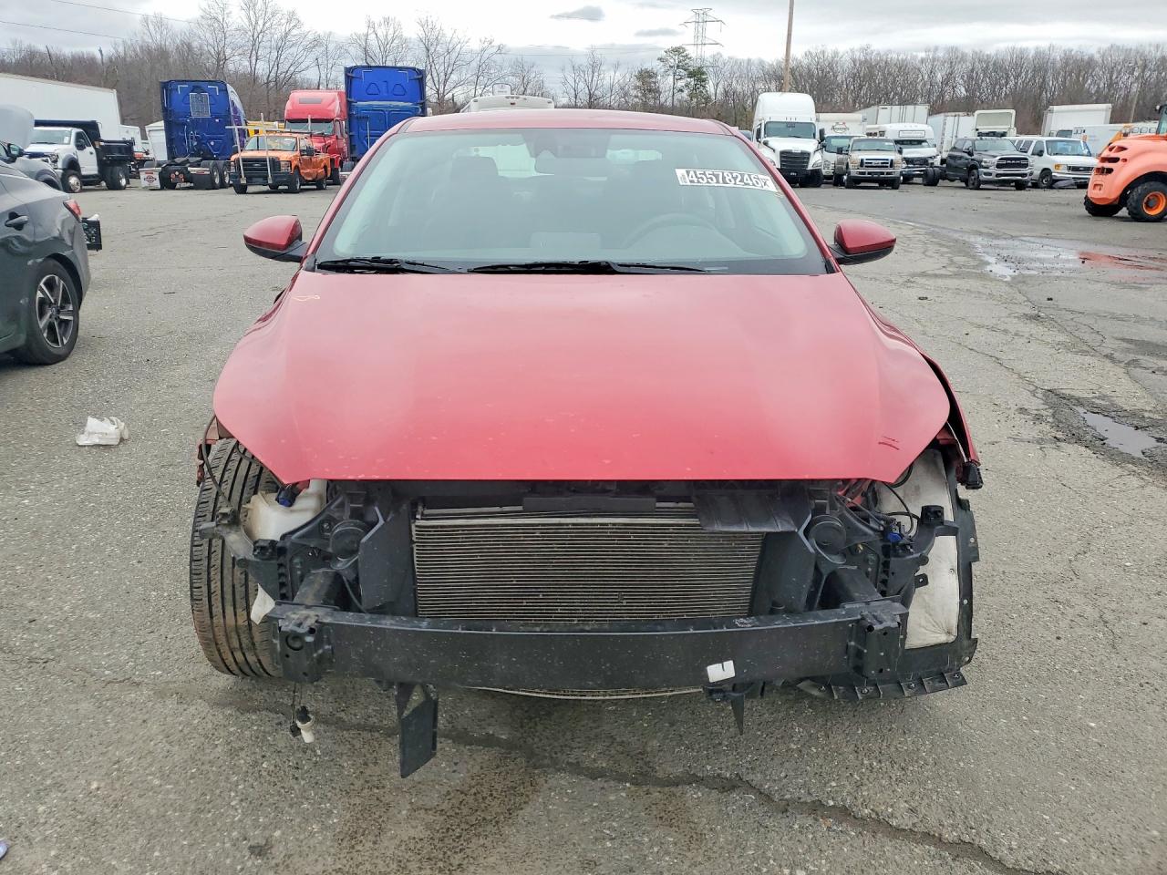 2024 Kia Forte Lxs Red vin: 3KPF24AD3RE736139