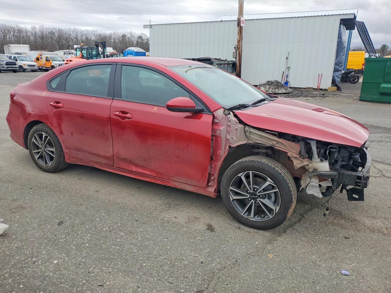 2024 Kia Forte Lxs Red vin: 3KPF24AD3RE736139