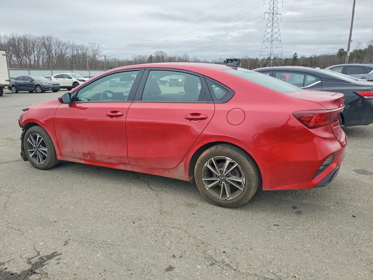 2024 Kia Forte Lxs Red vin: 3KPF24AD3RE736139