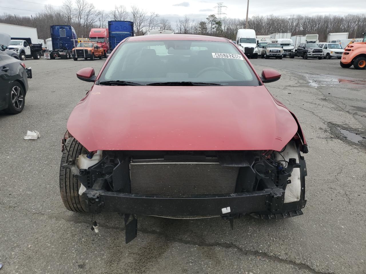 2024 Kia Forte Lxs Red vin: 3KPF24AD3RE736139 Damage: Grille, Missing, Replacement Required