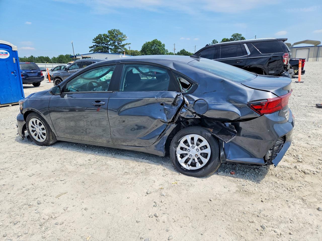 2024 Kia Forte Lx Gray vin: 3KPF24AD3RE814984