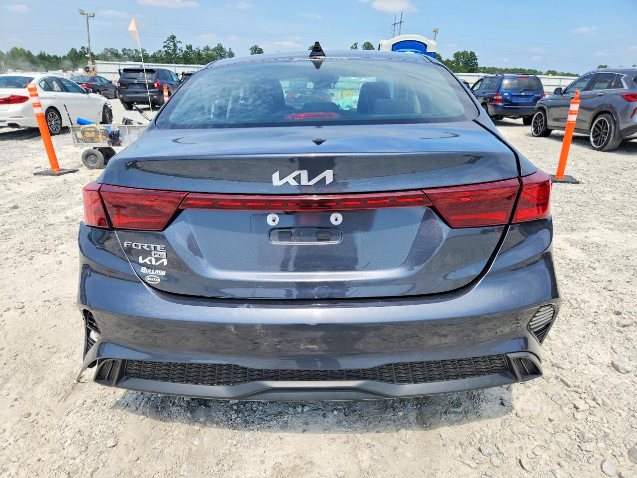 2024 Kia Forte Lx Gray vin: 3KPF24AD3RE814984