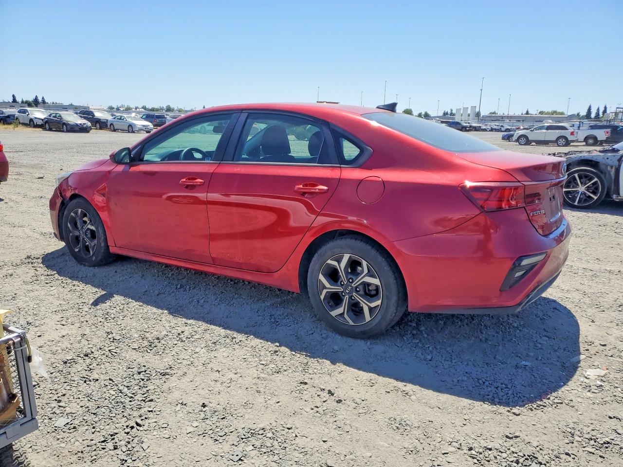 2019 Kia Forte Lxs Red vin: 3KPF24AD4KE084024