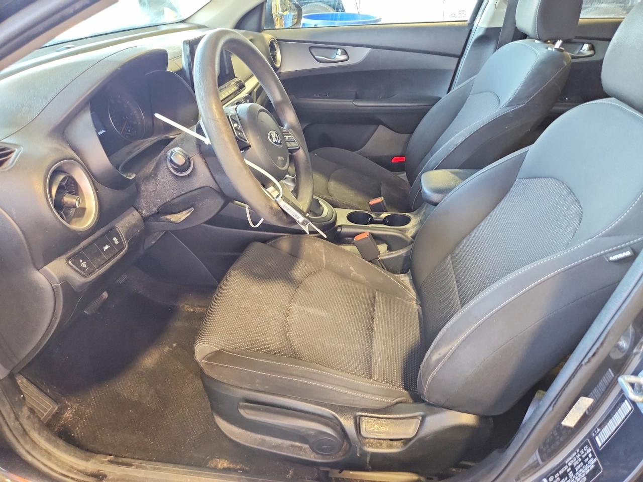 2020 Kia Forte Fe Gray vin: 3KPF24AD4LE145759