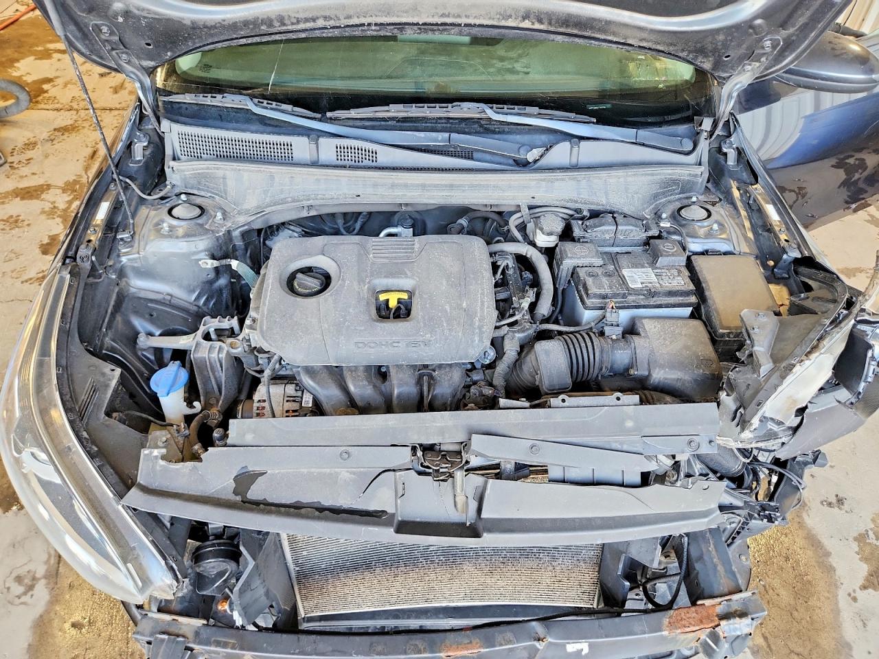 2020 Kia Forte Fe Gray vin: 3KPF24AD4LE145759