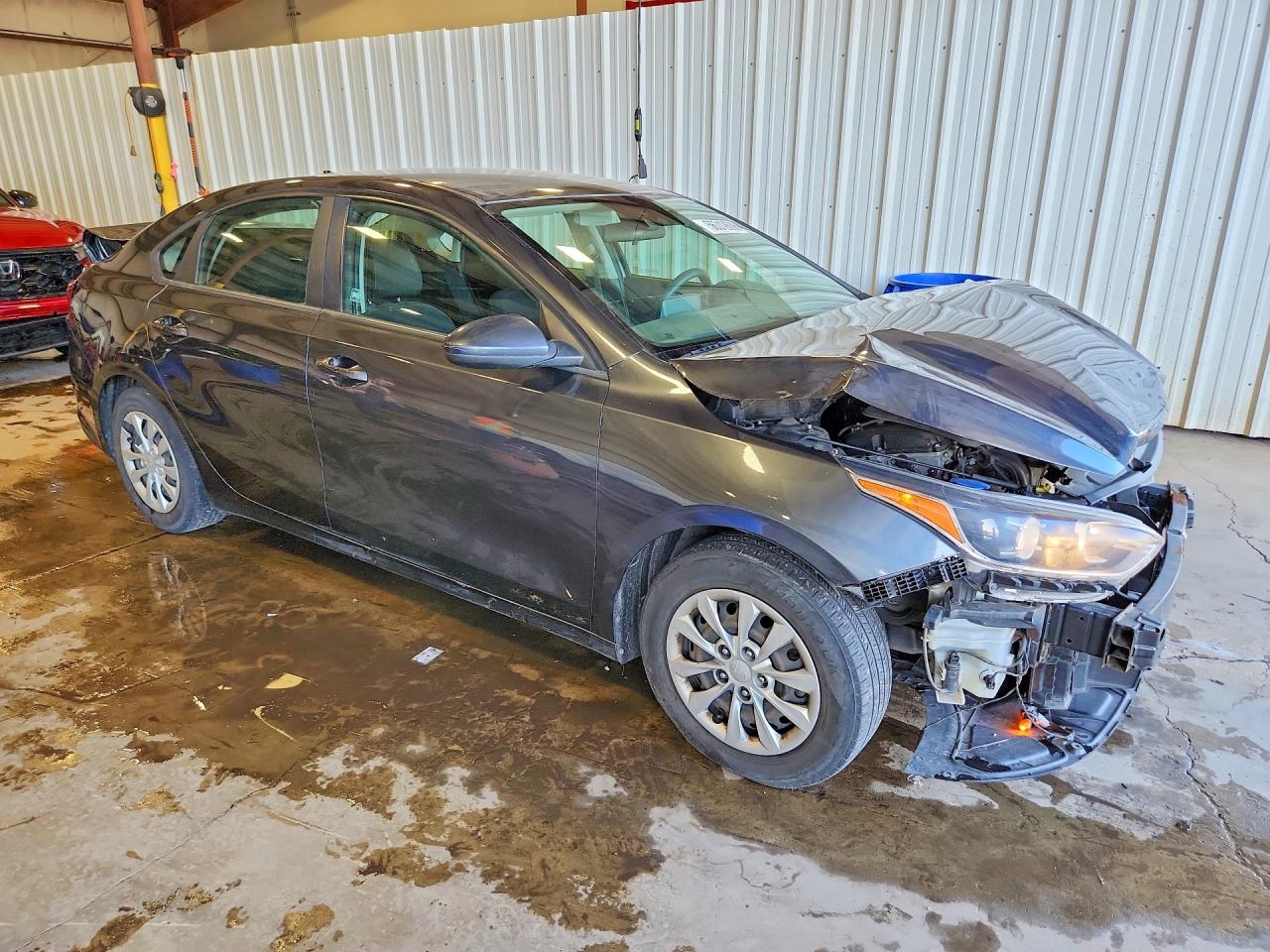 2020 Kia Forte Fe Gray vin: 3KPF24AD4LE145759